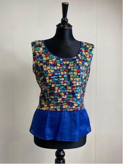 Valentino Boutique multicolors Vintage Sequins Top
