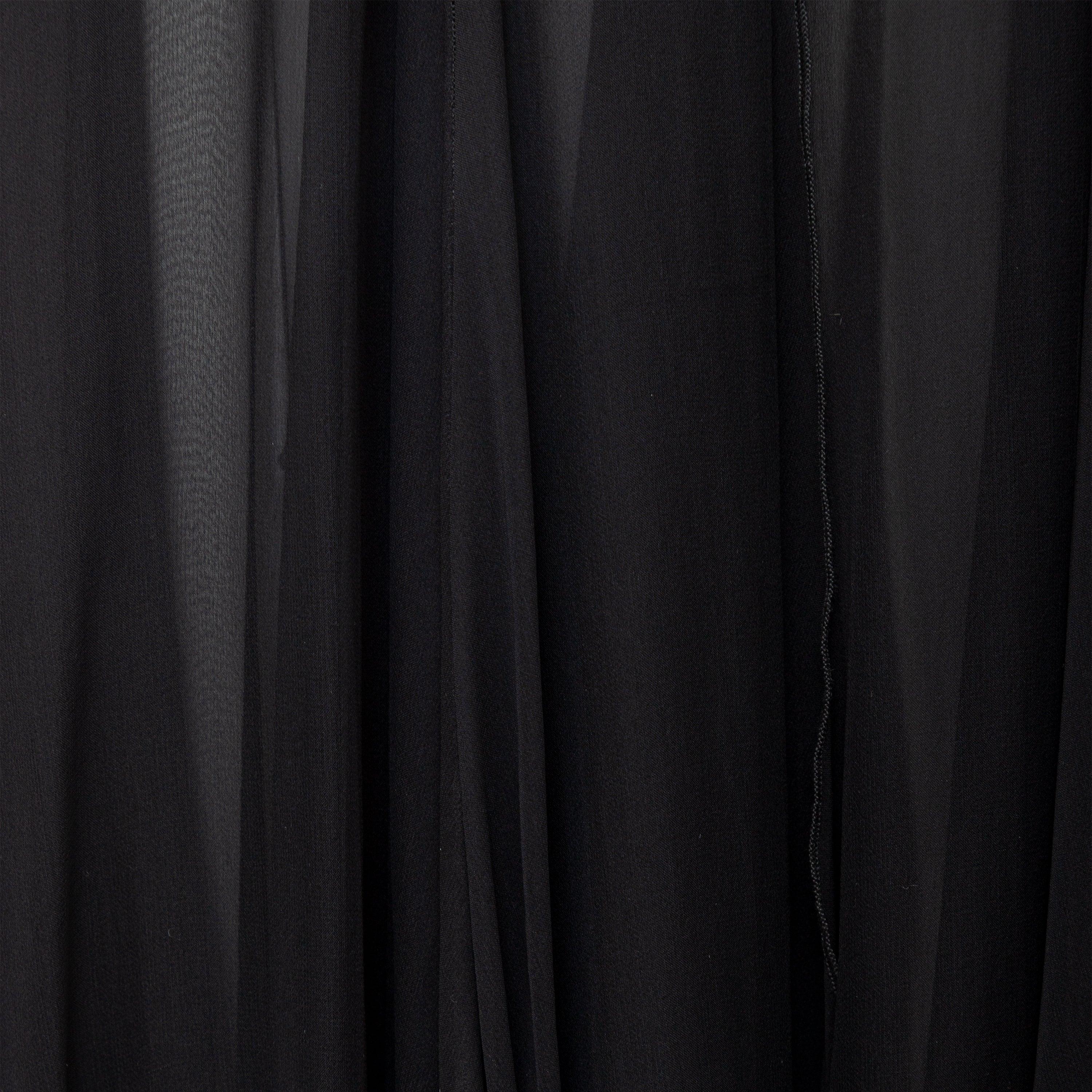 Valentino Boutique Velvet and Chiffon Dress - '90s For Sale 1