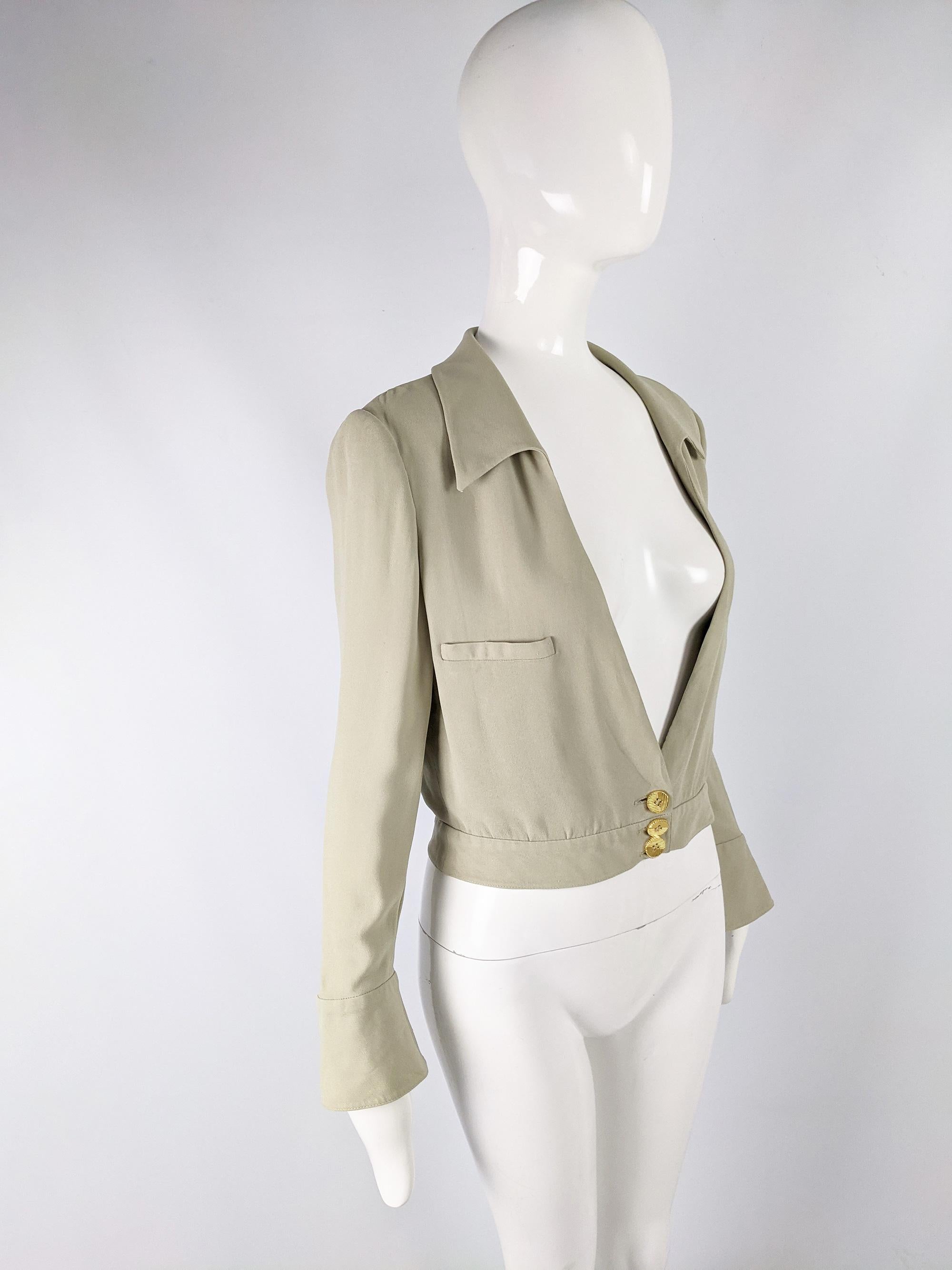 Valentino Boutique Vintage Blouson Jacket, 1980s 2