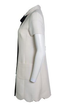 Valentino, bow tie detailed short sleeve dress