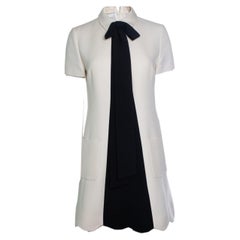 Valentino, bow tie detailed short sleeve dress