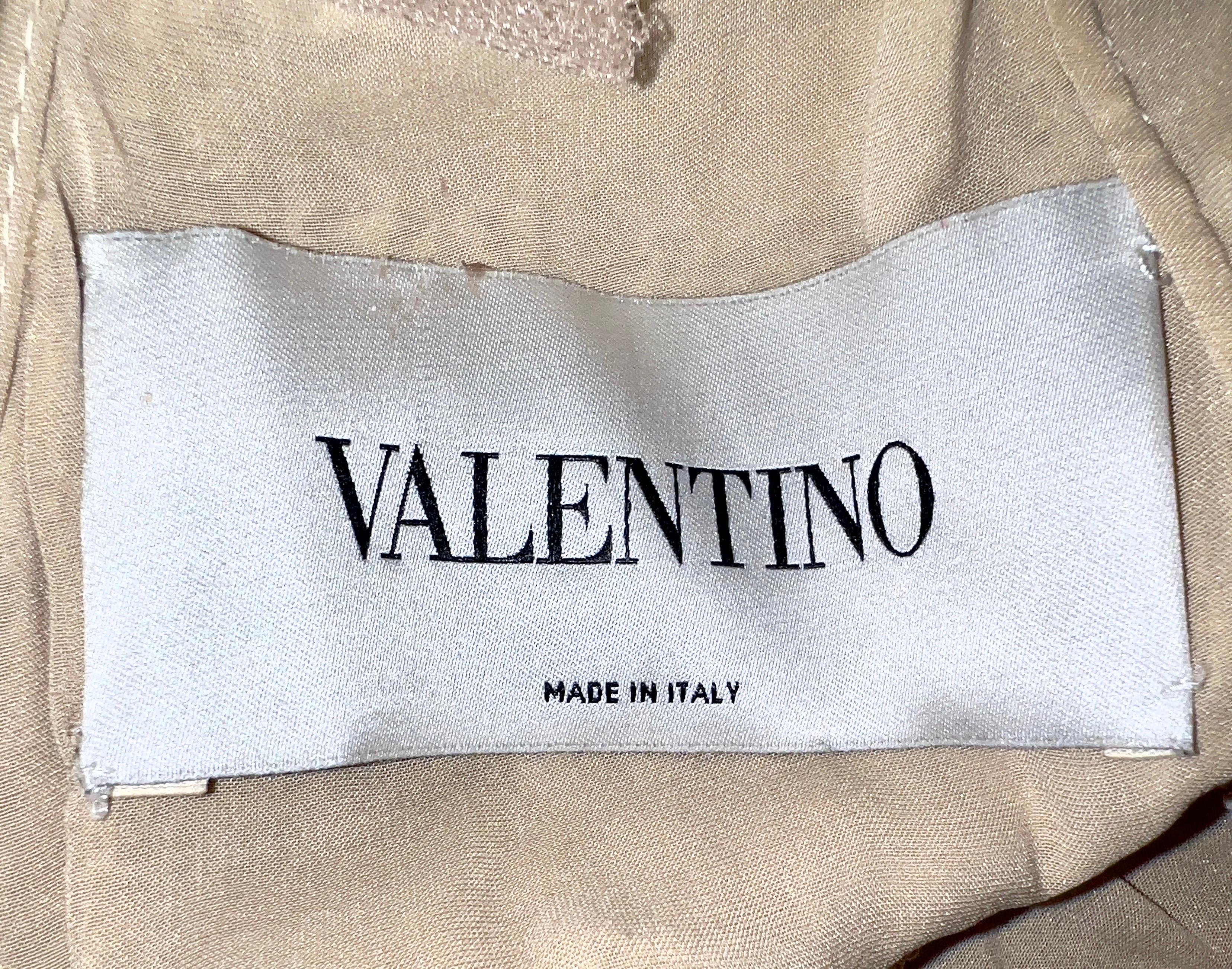 VALENTINO Impresionante mono de tul bordado a mano Romper Playsuit 4 XS en venta 6