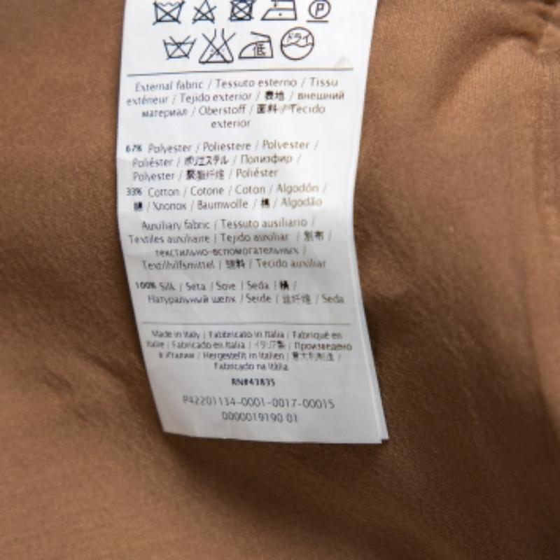 Valentino Bronze Spitze Overlay Etuikleid L 4