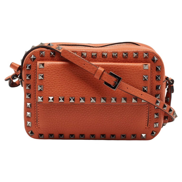 Brown Double Pocket Crossbody Bag