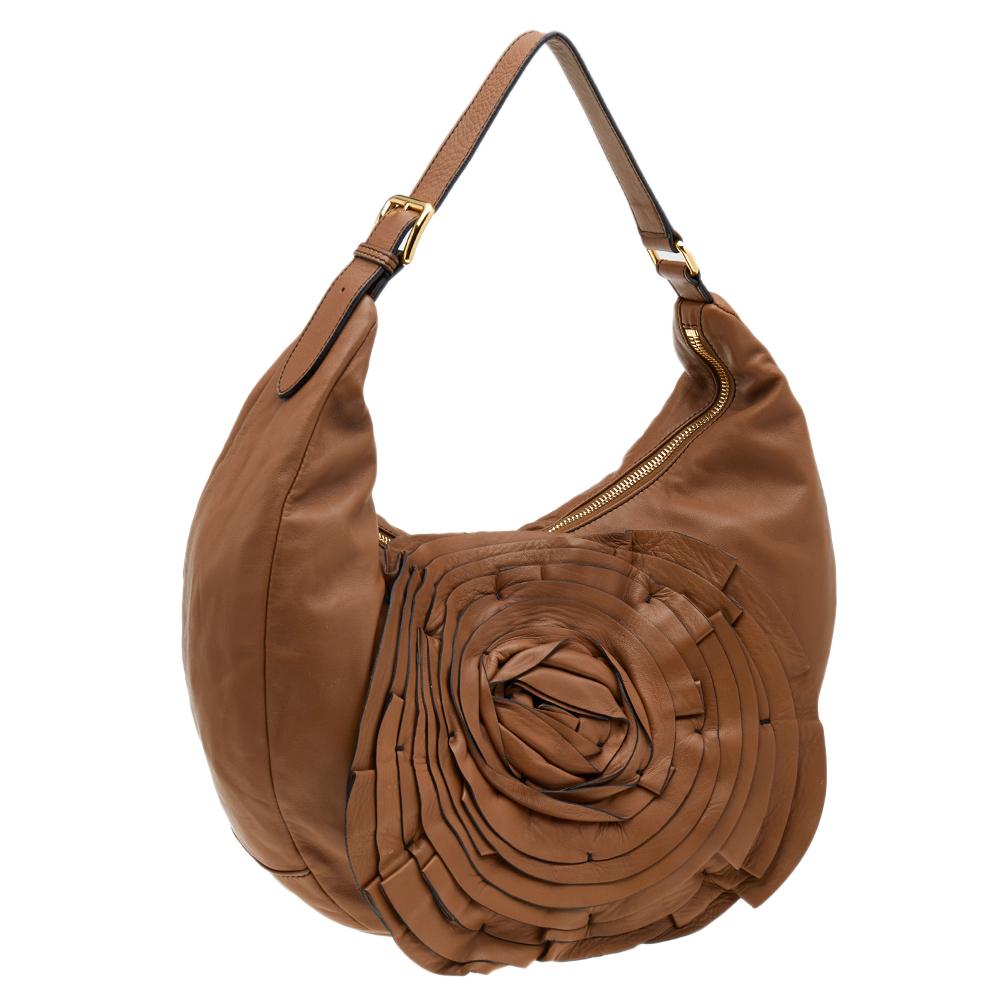 valentino brown shoulder bag