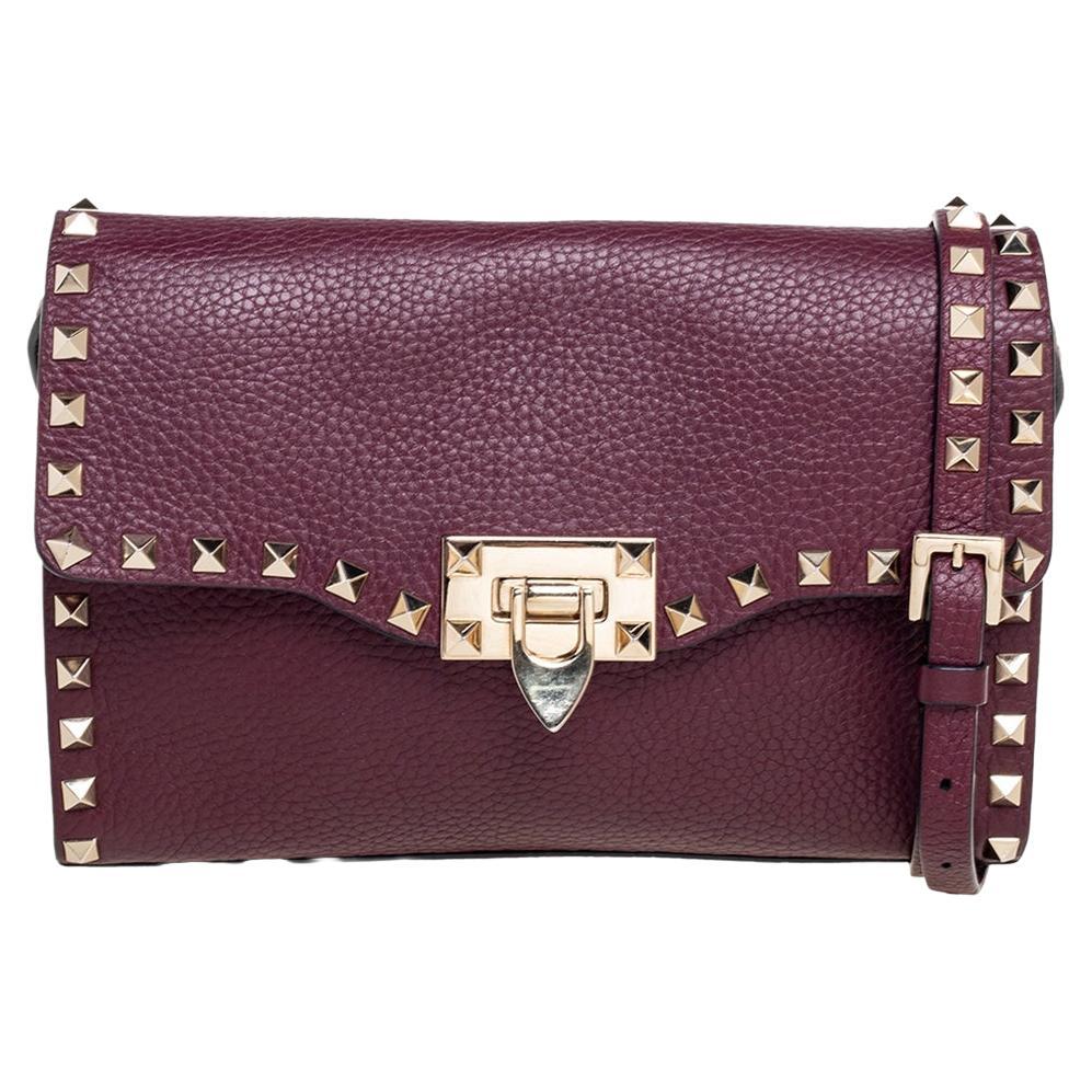 Valentino Rockstud Shoulder Bag Leather at 1stDibs