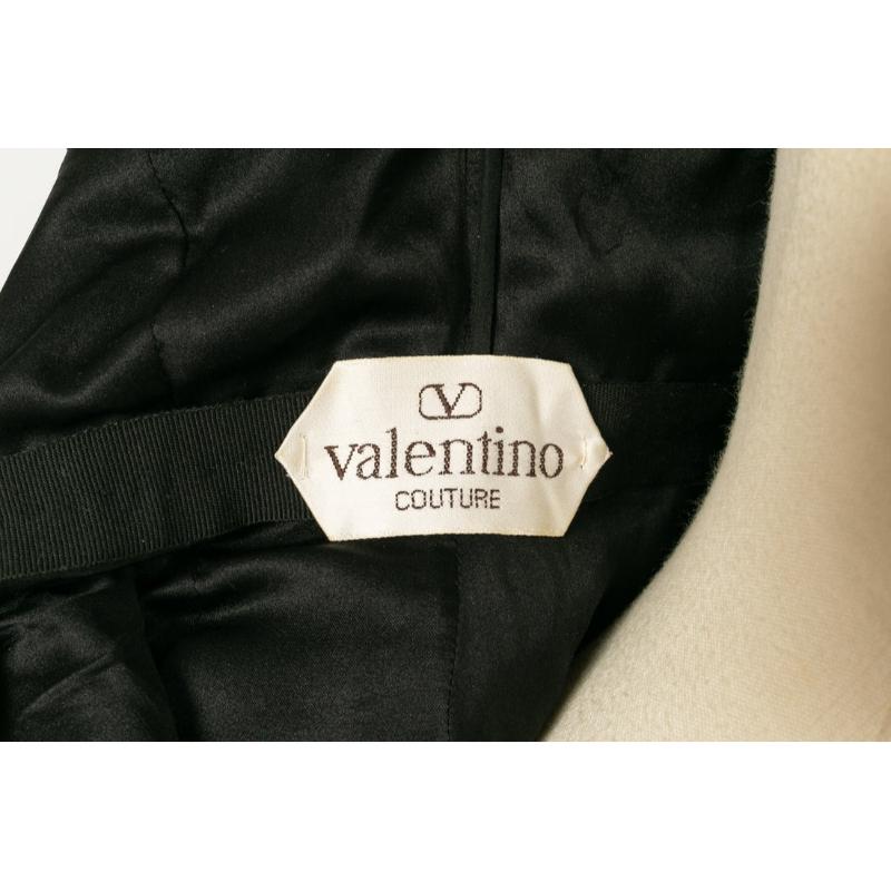 Valentino Bustier Dress in Black Silk and Taffeta Embroidered Flowers 4