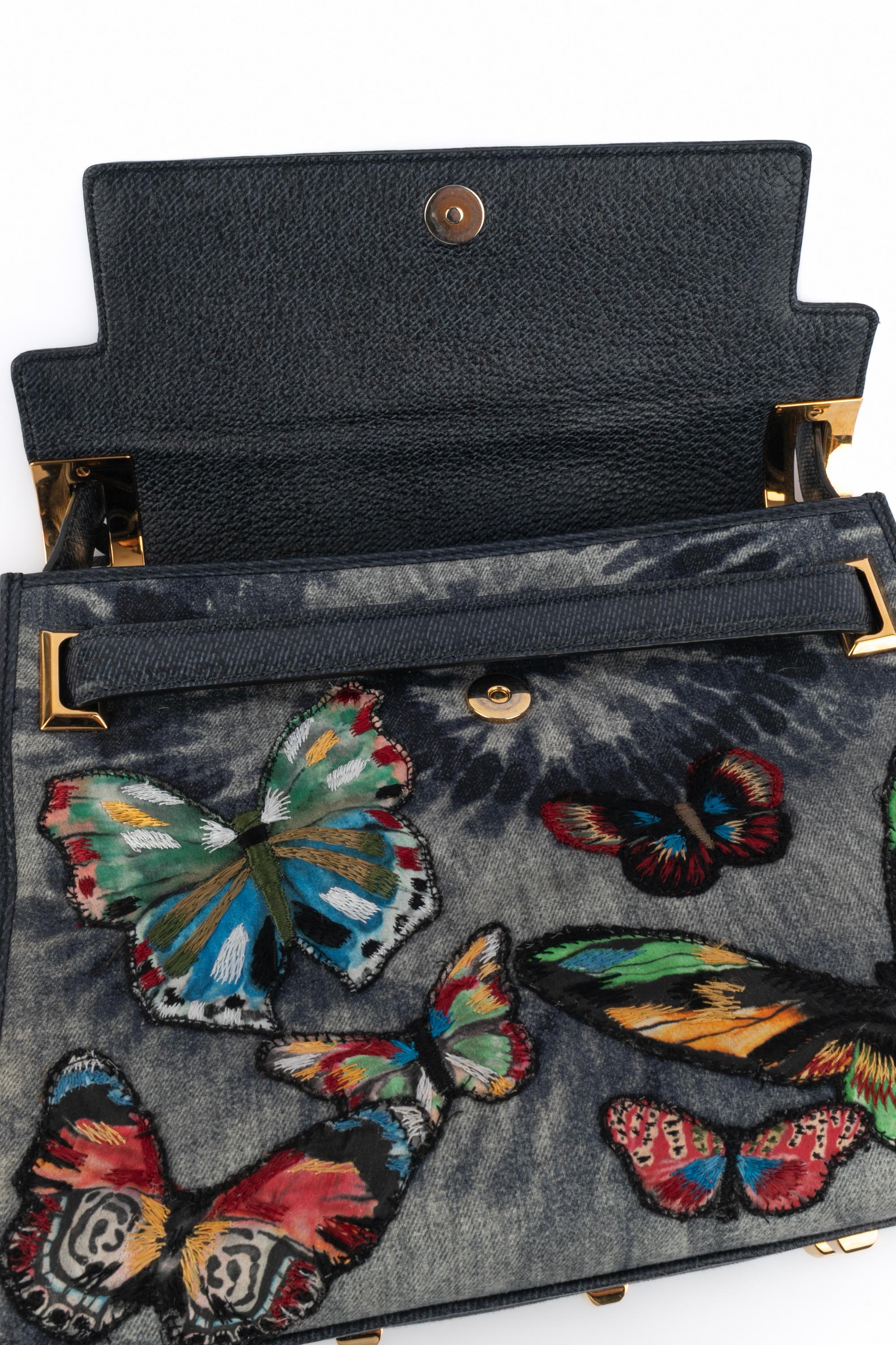 Valentino 'Schmetterling' Tasche Pre-Fall 2016 im Angebot 6