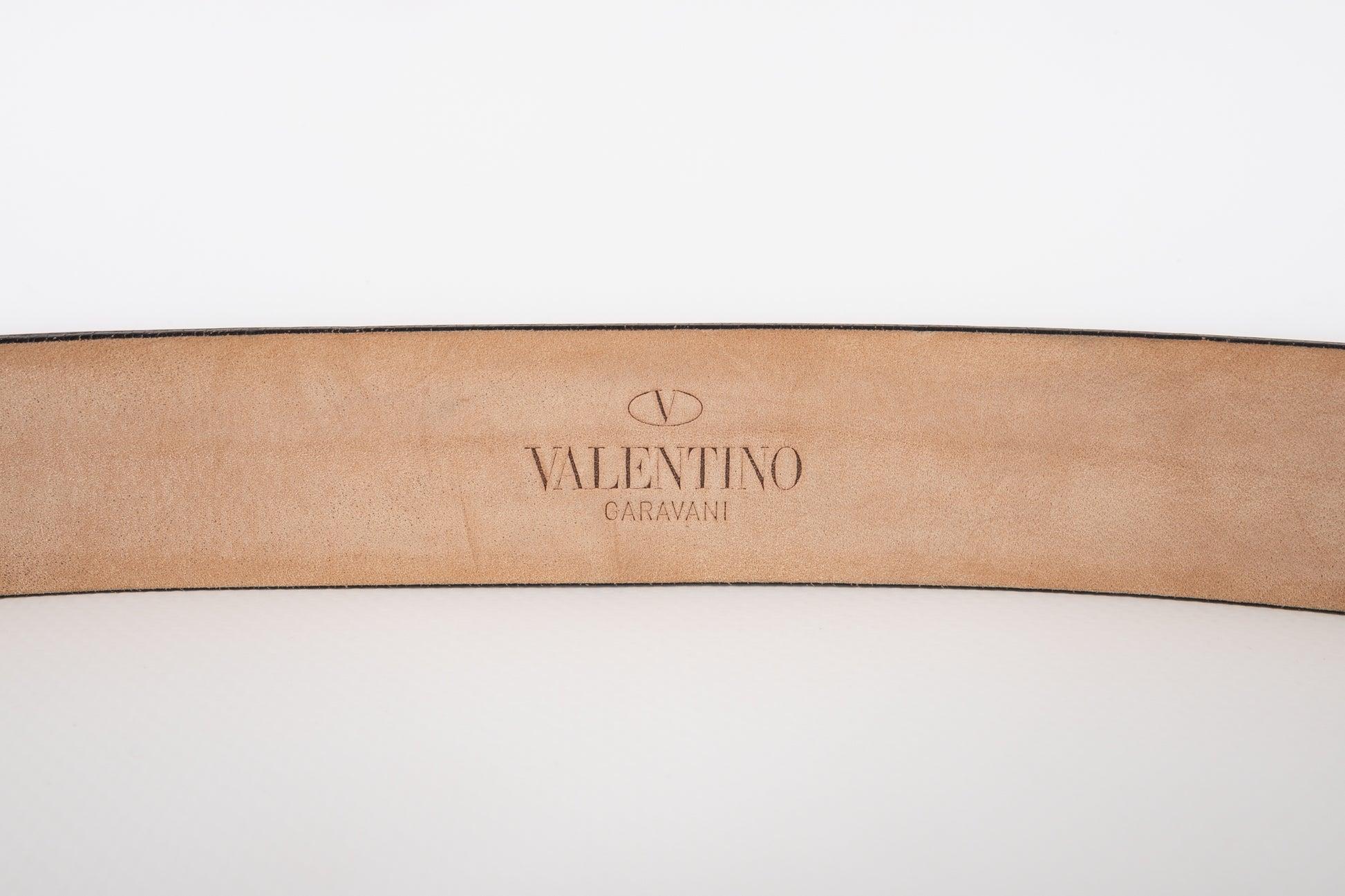 Valentino Butterfly Belt with Metal Buckle 2