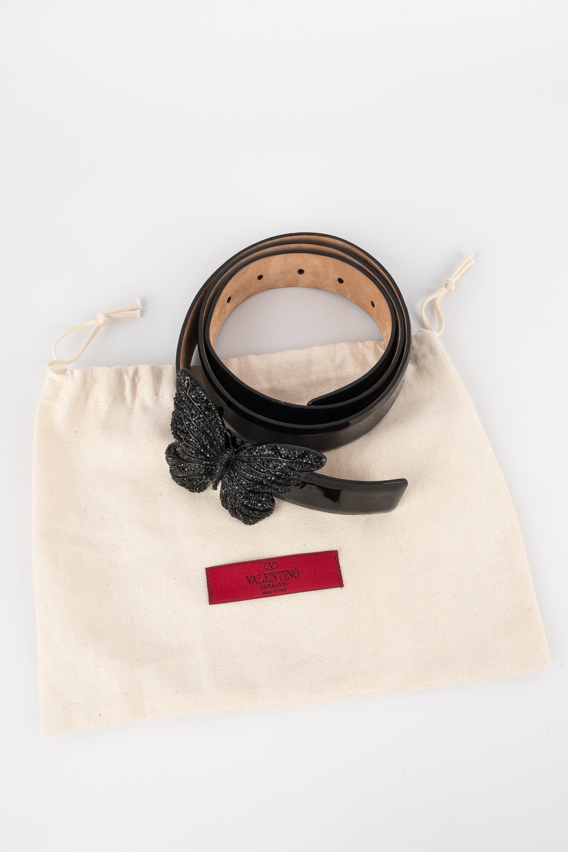 Valentino Butterfly Belt with Metal Buckle 3