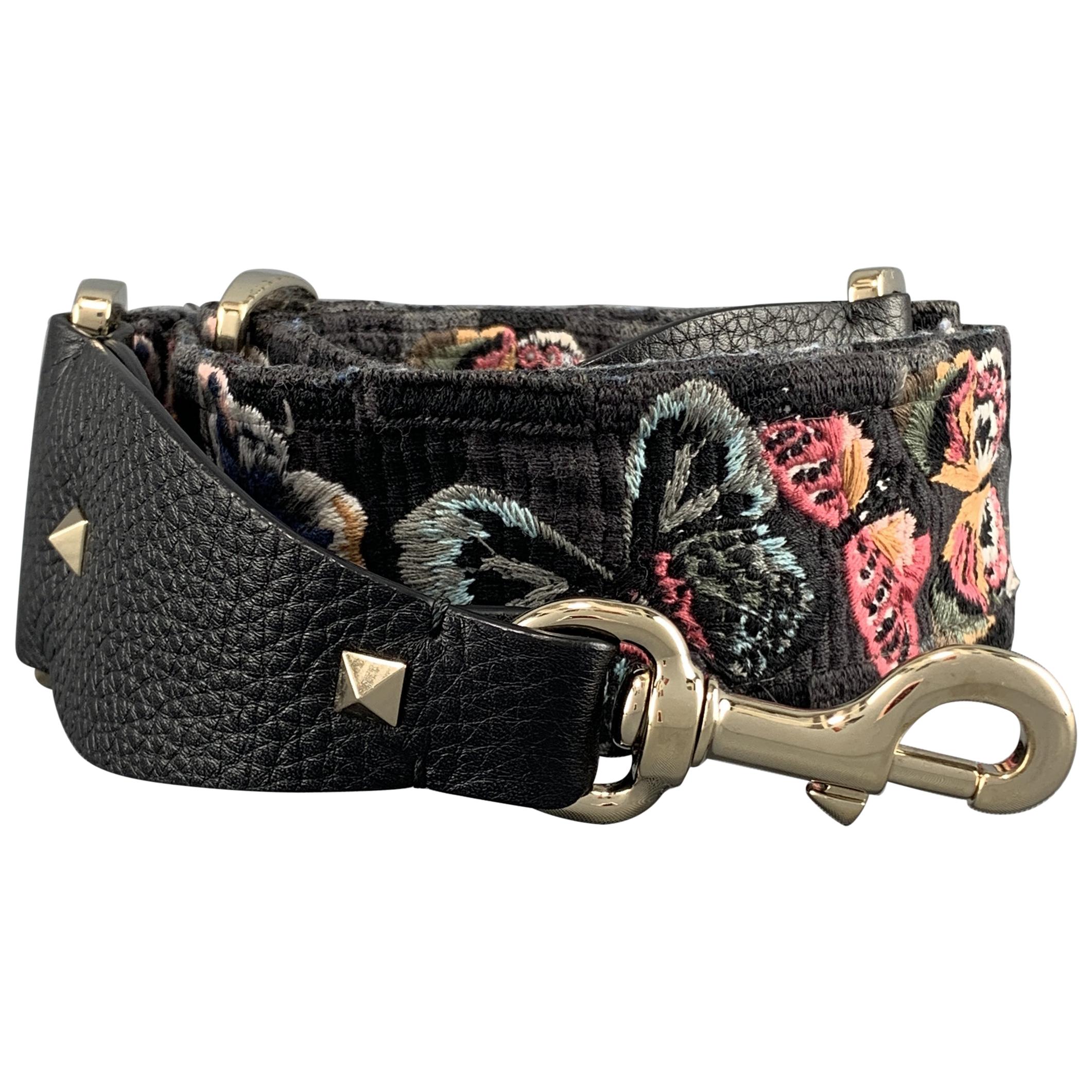 VALENTINO Butterfly Camouflage Guitar Strap Bag Strap