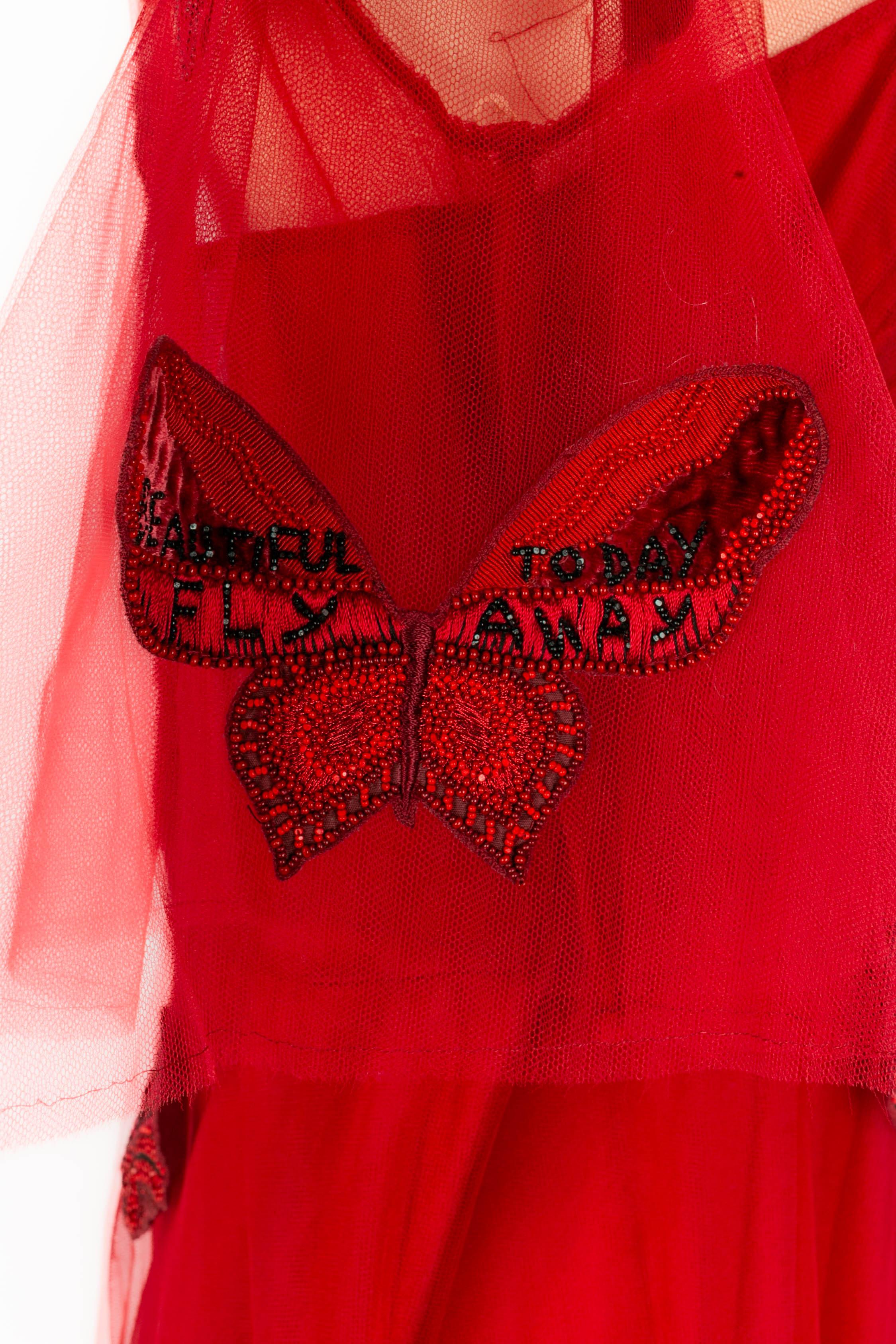 Valentino 'butterfly' dress For Sale 1