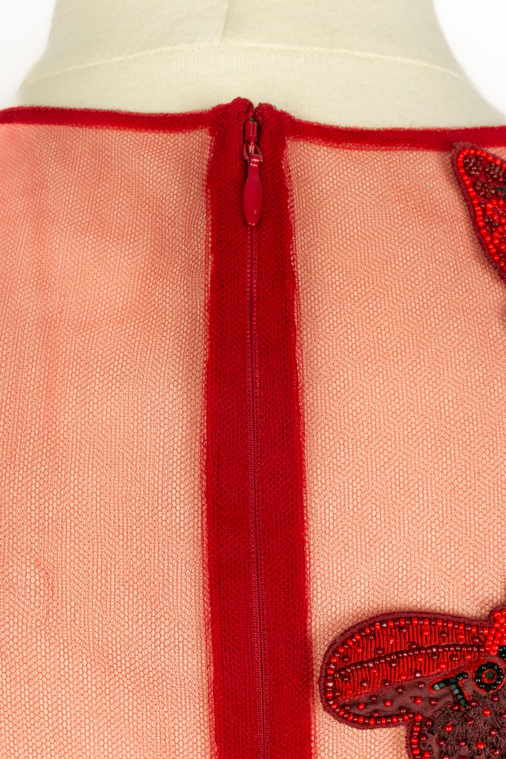 Valentino 'butterfly' dress For Sale 3