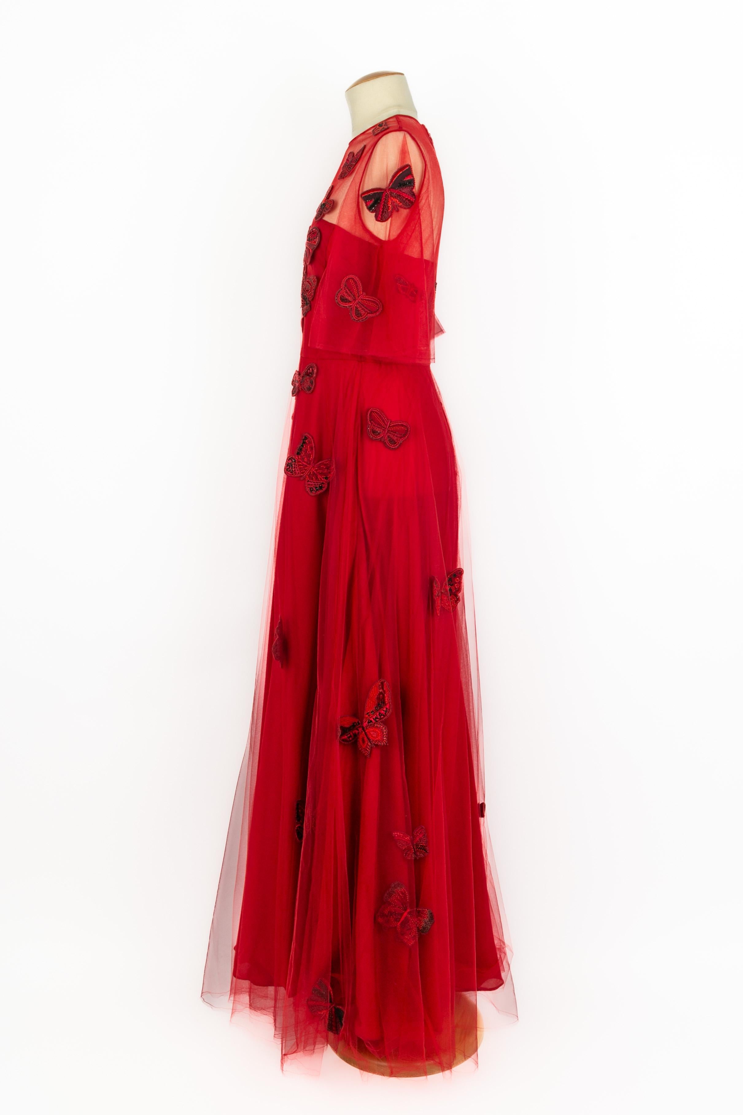 Valentino 'butterfly' dress For Sale 4