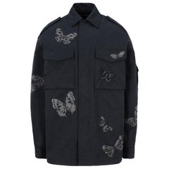 Valentino Butterfly Embroidered Safari Jacket