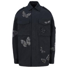 Valentino Butterfly Embroidered Safari Jacket 