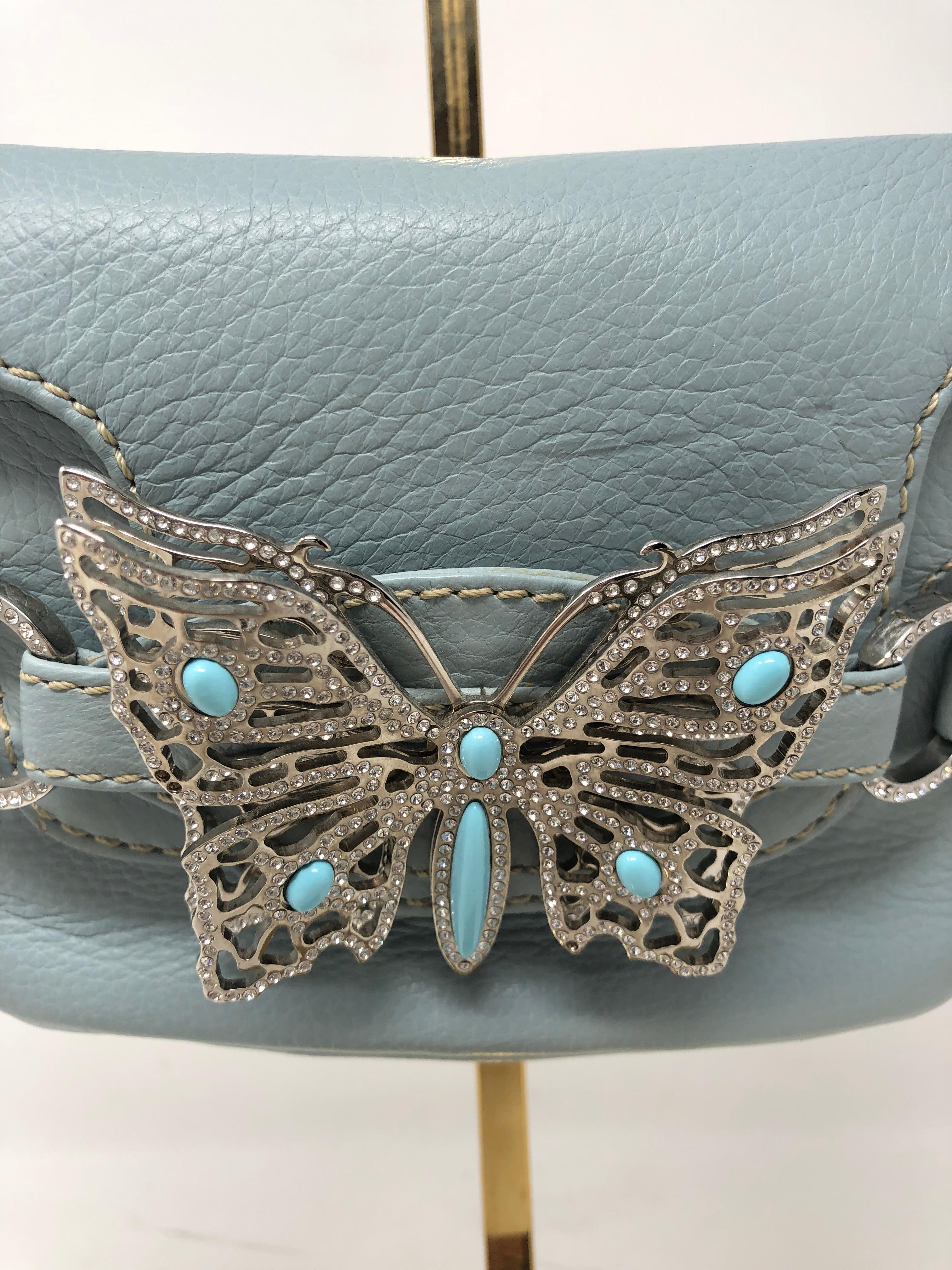 Gray Valentino Butterfly Mini Bag
