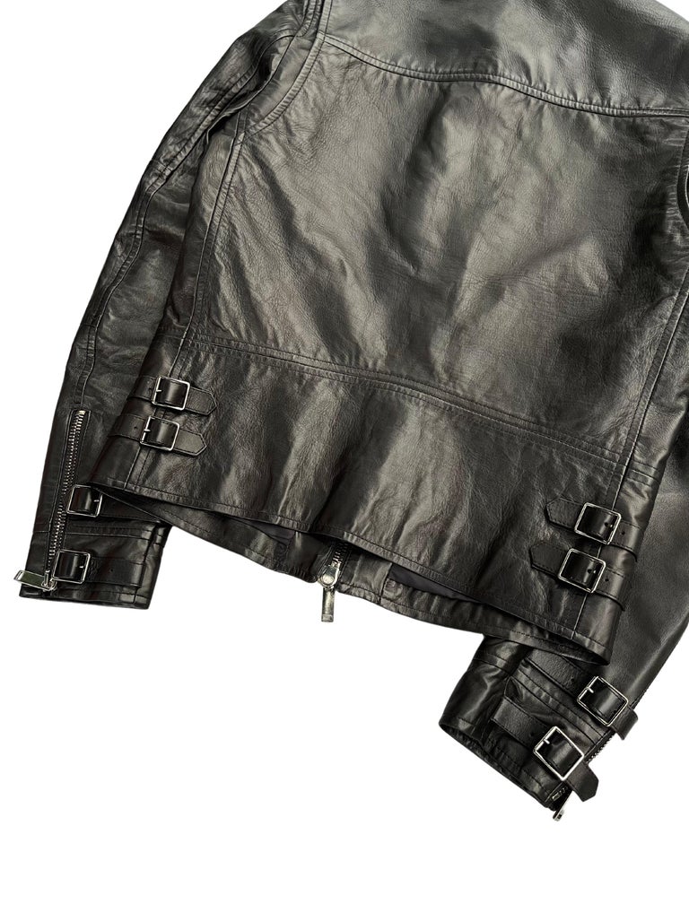 Valentino Butterfly Moto Leather Jacket For Sale 1