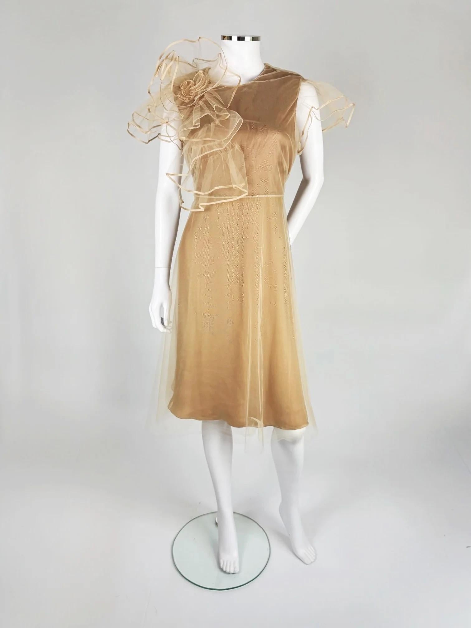 Valentino by Maria Grazia Chiuri und Pierpaolo Piccioli Tüllkleid, SS 2011 im Zustand „Gut“ im Angebot in Marlborough, GB