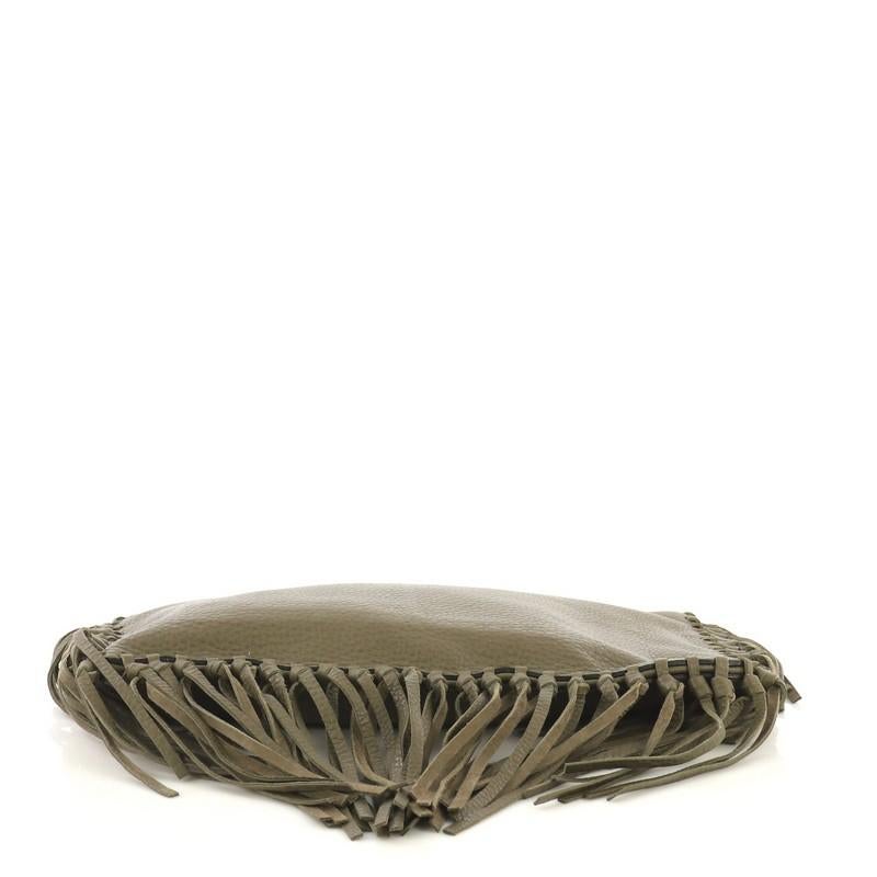 valentino fringe clutch