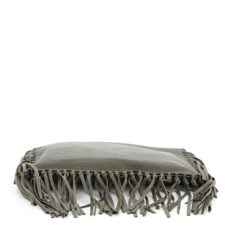 valentino fringe clutch