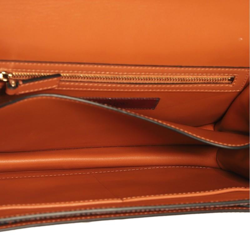 Valentino Cabana Top Handle Flap Bag Leather Medium 1