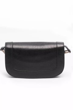 Valentino Calfskin Supervee Shoulder Bag Black