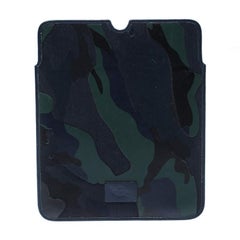 Valentino Camo Leather iPad 2 Case Holder