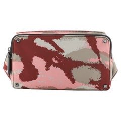 Valentino Camouart Belt Bag Printed Nylon