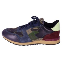 Valentino Camouflage Rockrunner Style Sneakers - EU 43