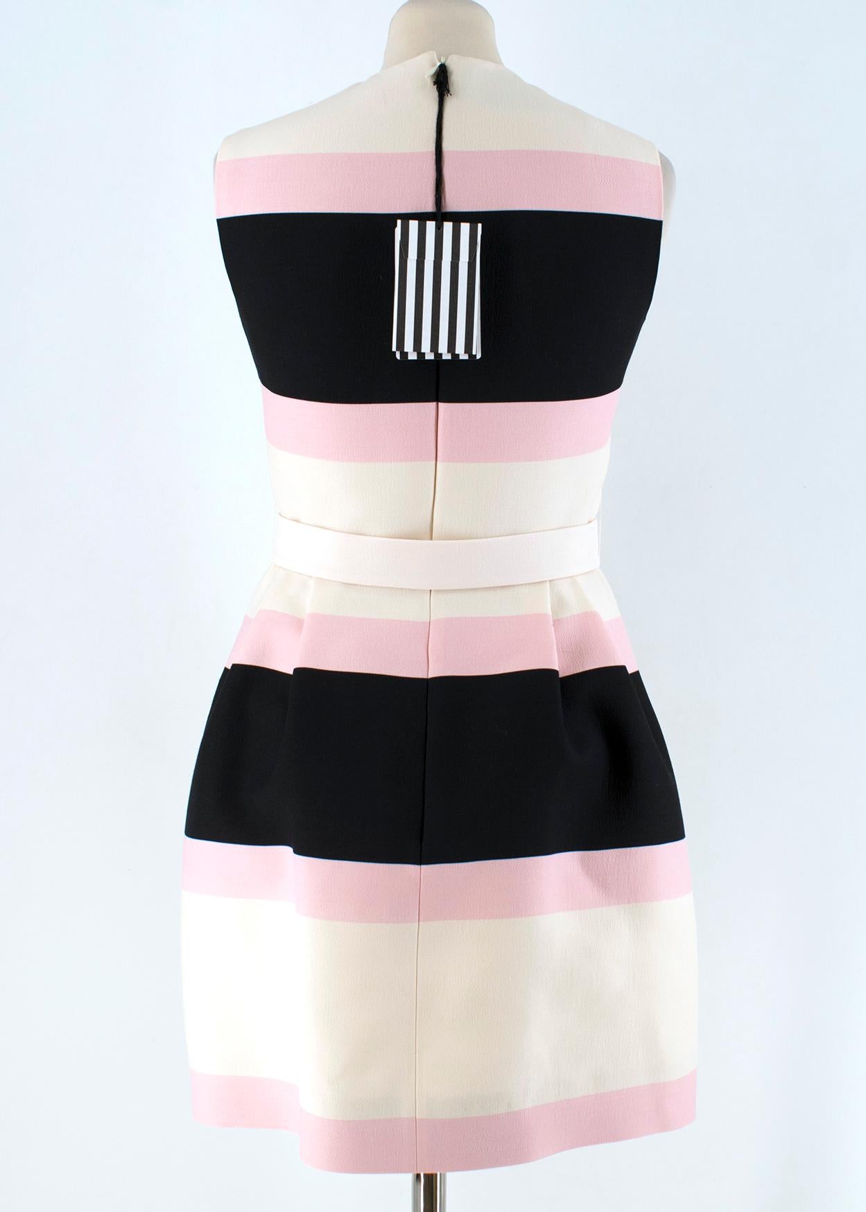 valentino striped dress