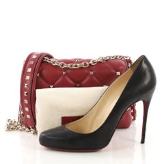 Valentino Candystud Crossbody Bag Leather Large