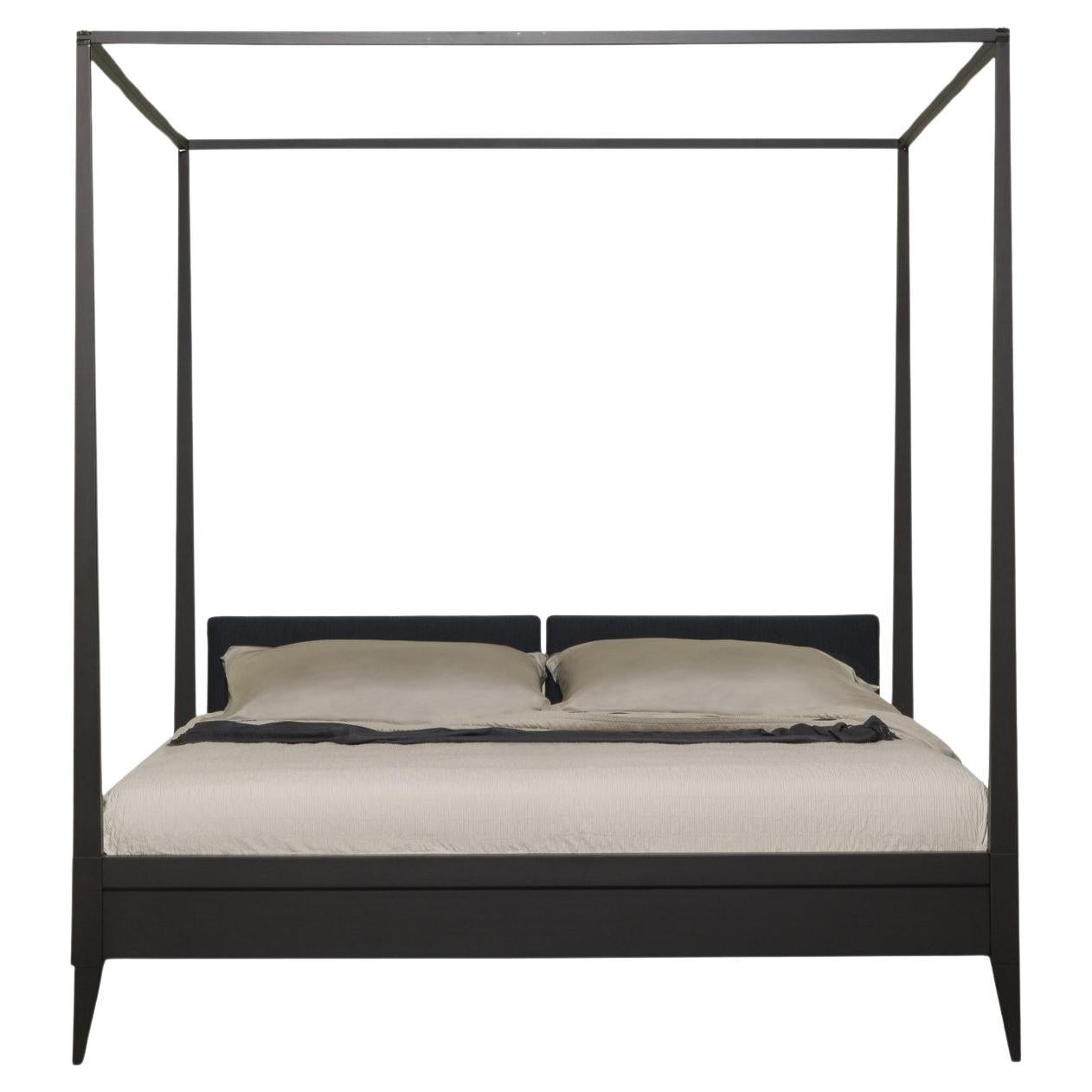 Valentino Canopy Bed Made of Cherrywood, Morelato