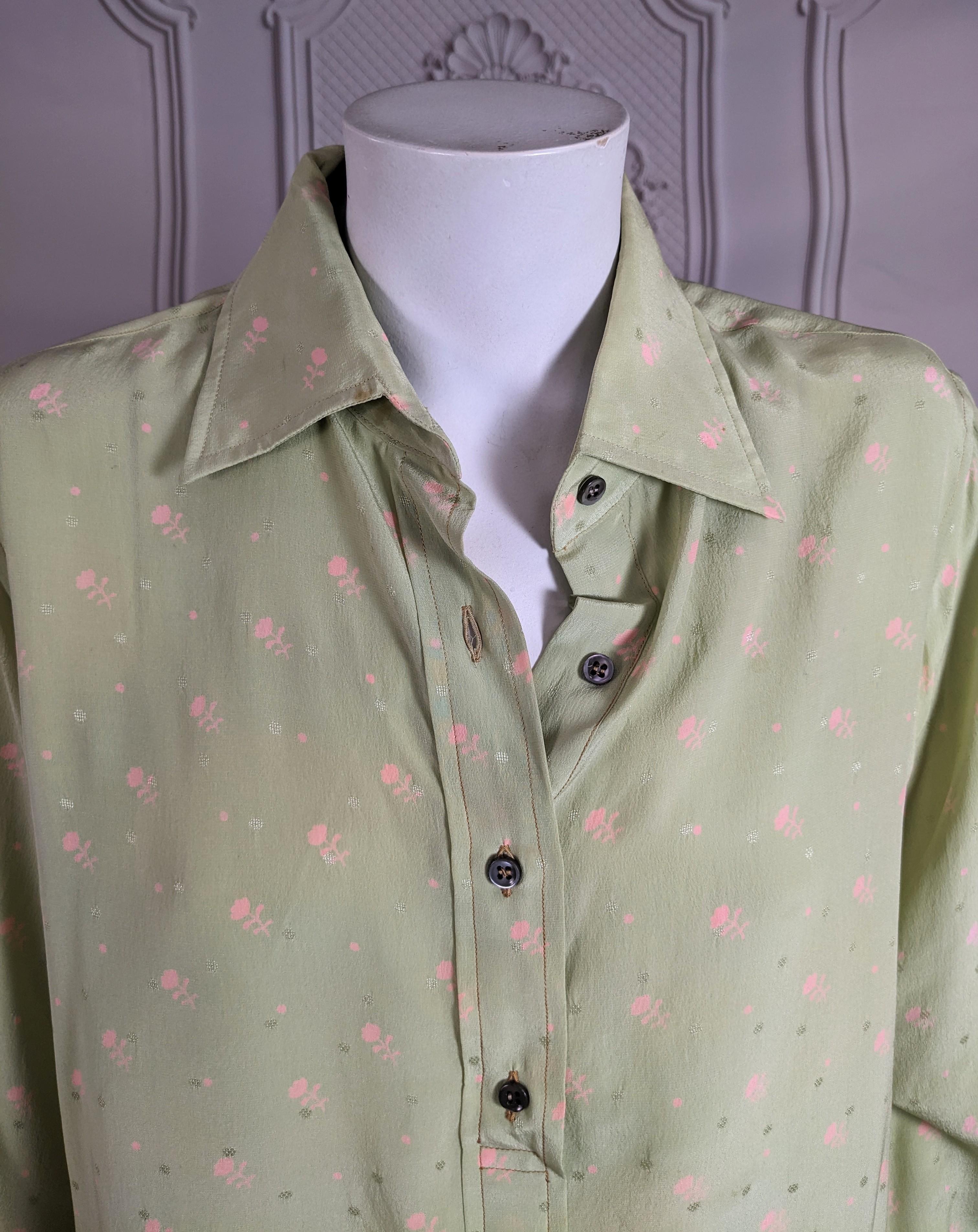 Valentino Celadon 1970's Ensemble For Sale 6