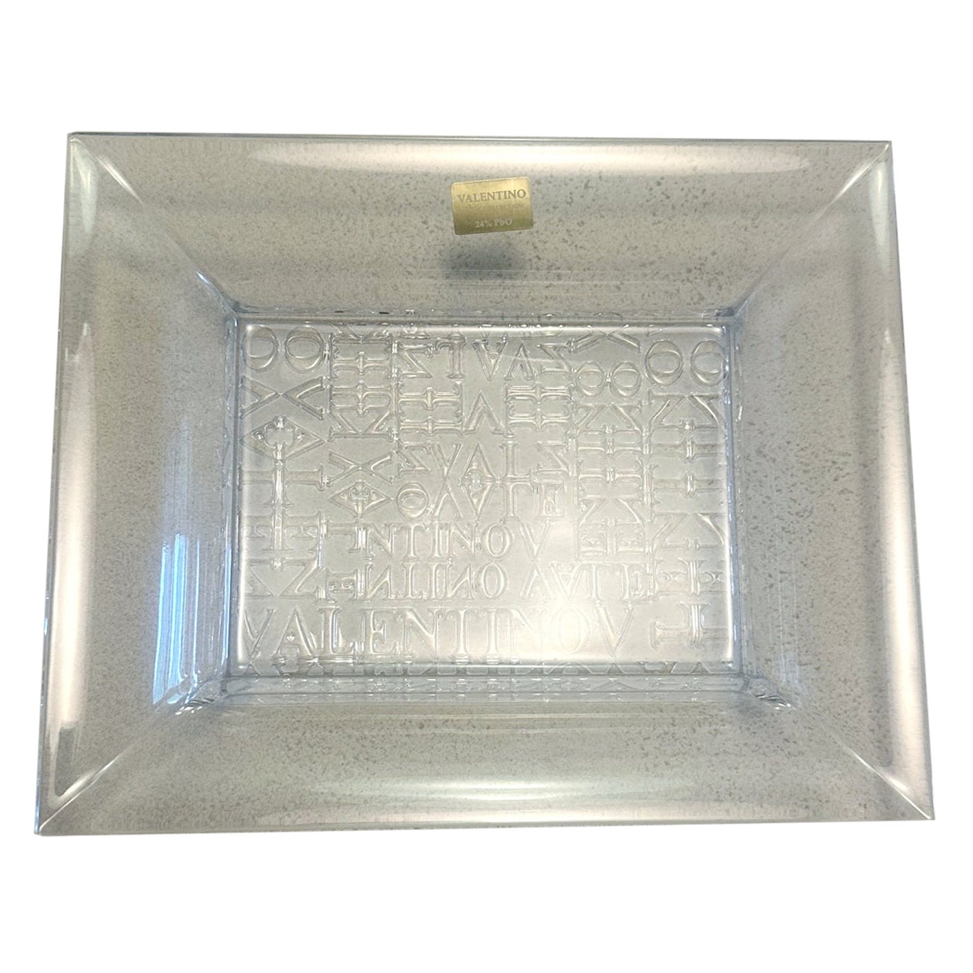 Valentino Clear Vide Poche Change Tray or Ashtray