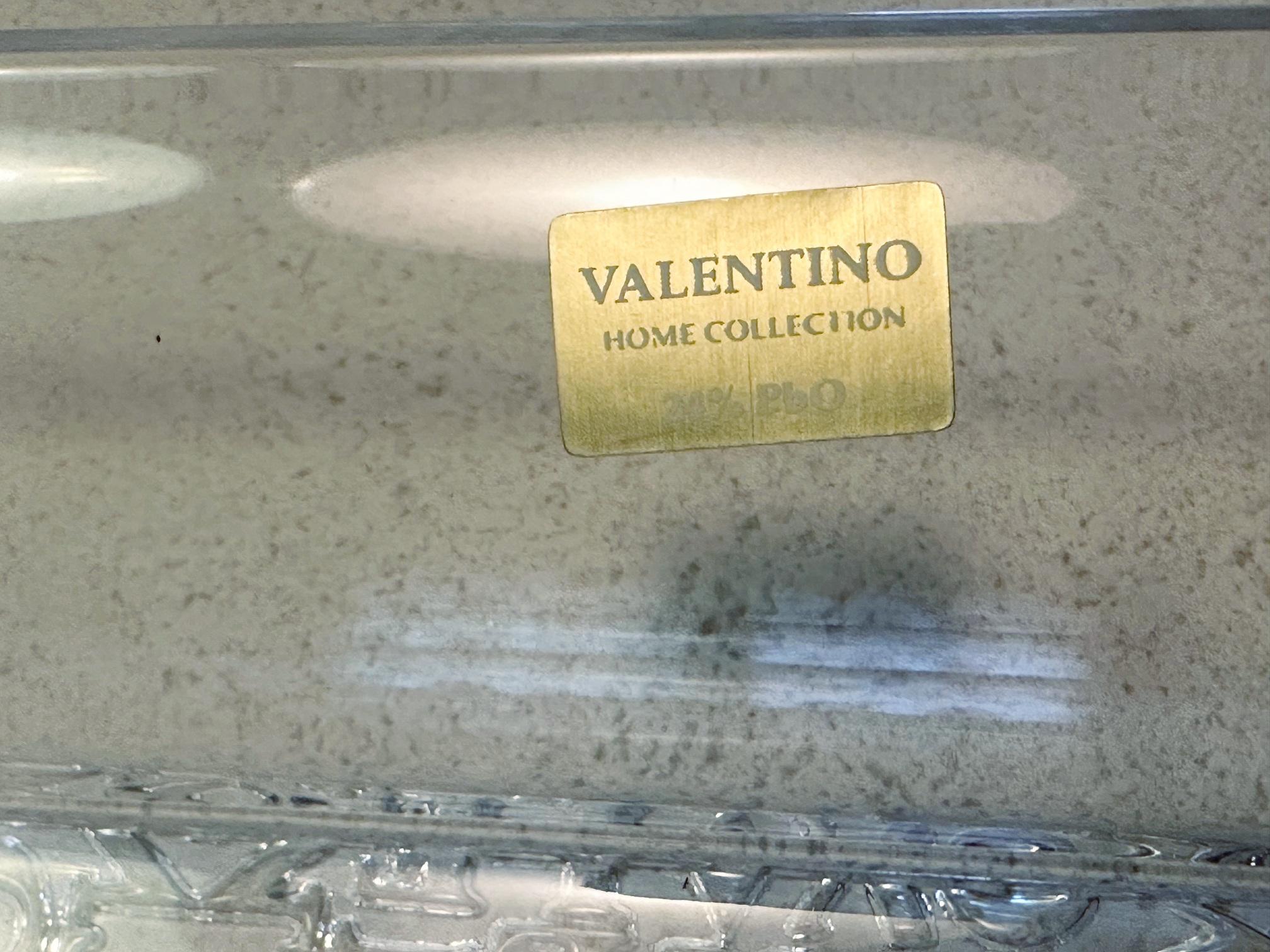 Valentino Clear Vide Poche Change Tray or Ashtray For Sale 1