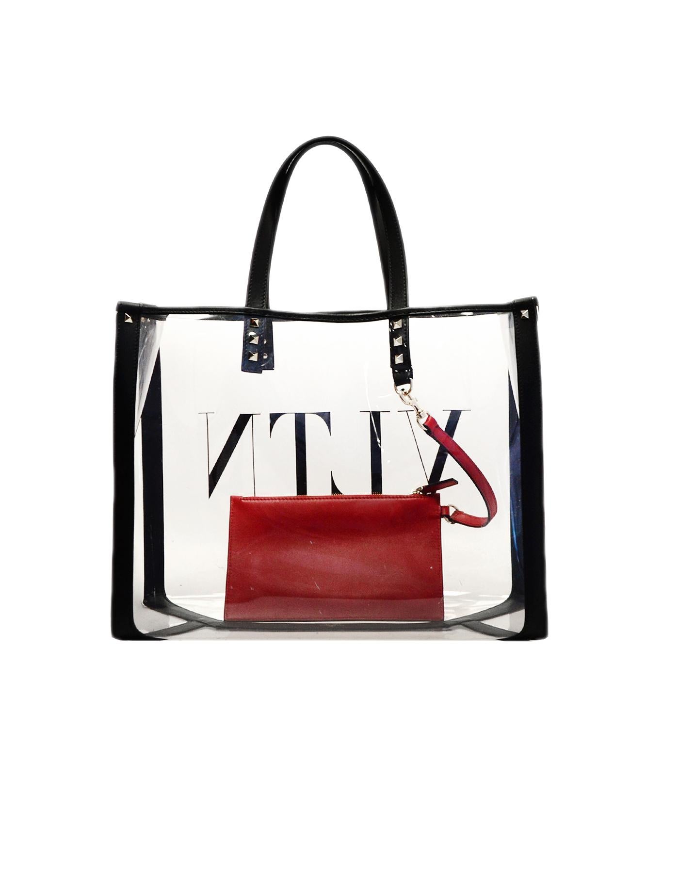 Valentino pvc tote clearance