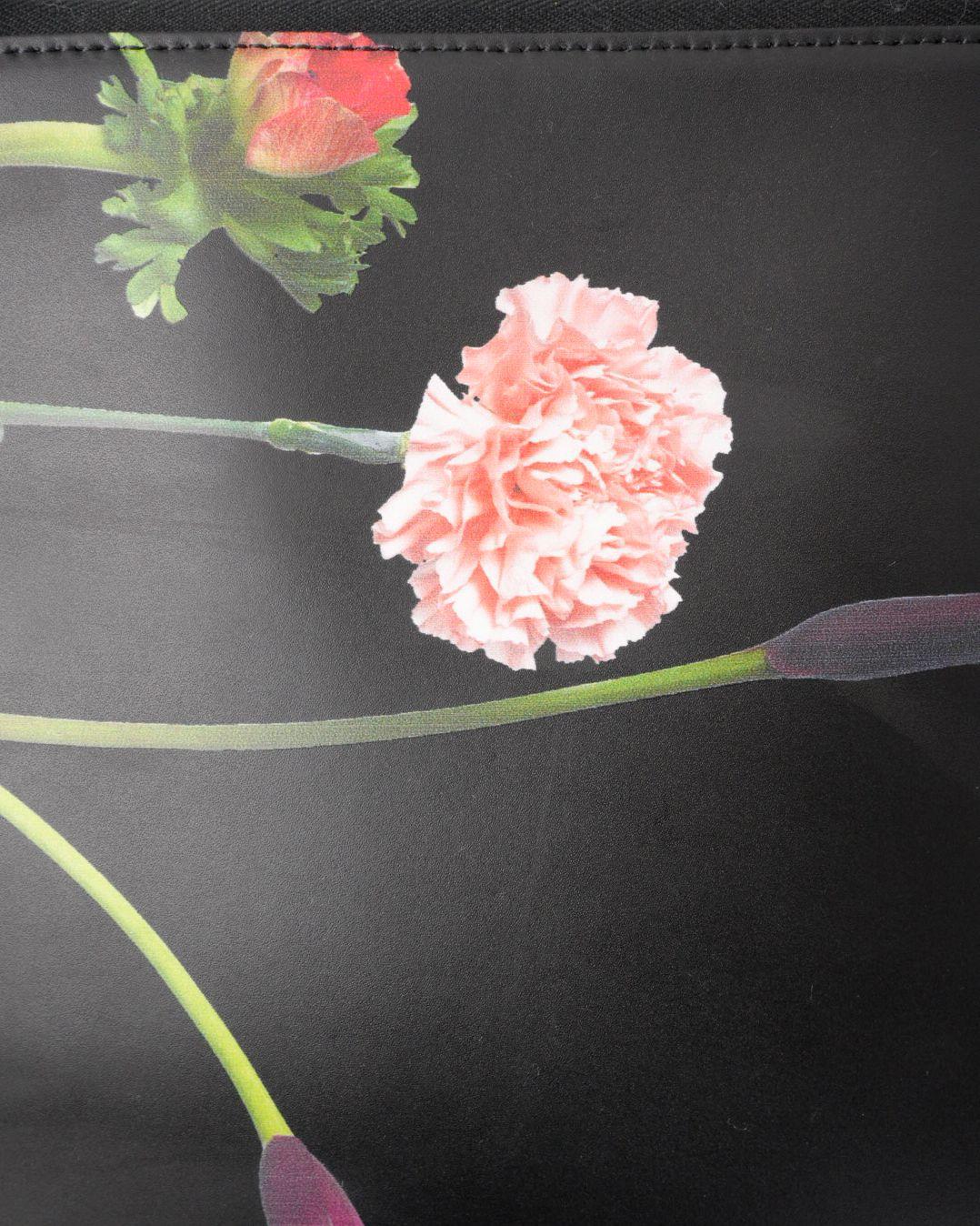 Valentino Clutch MM Peony Nera in vendita 7