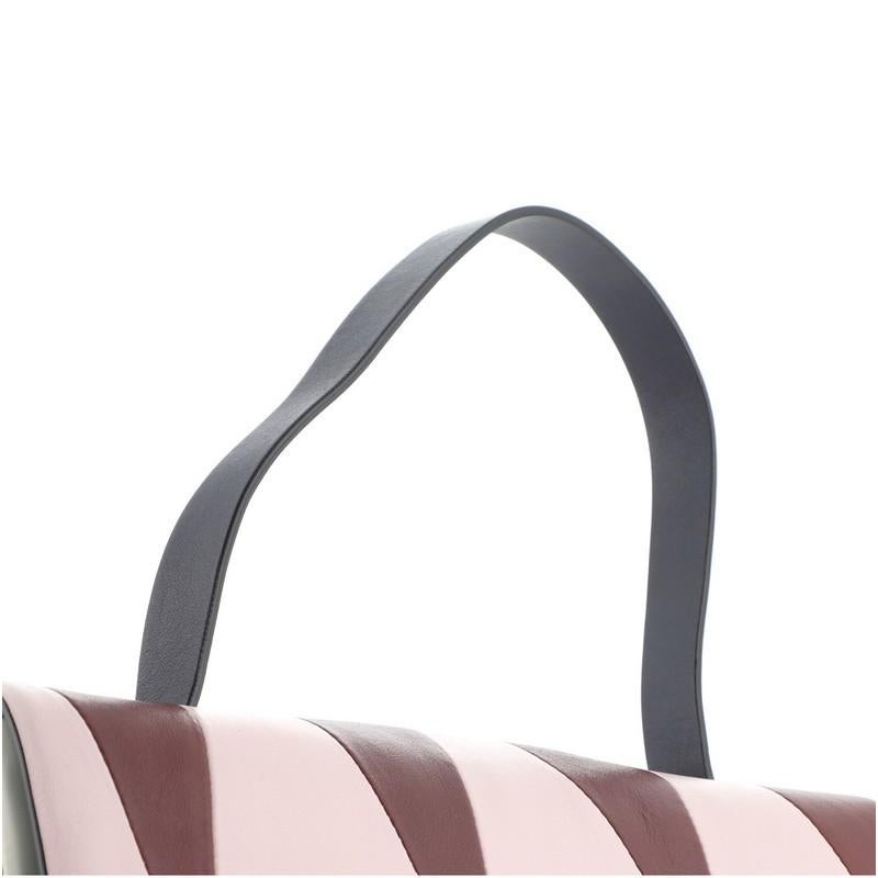 Valentino Valentino Colorblock Mime Top Handle Tasche Leder groß 3