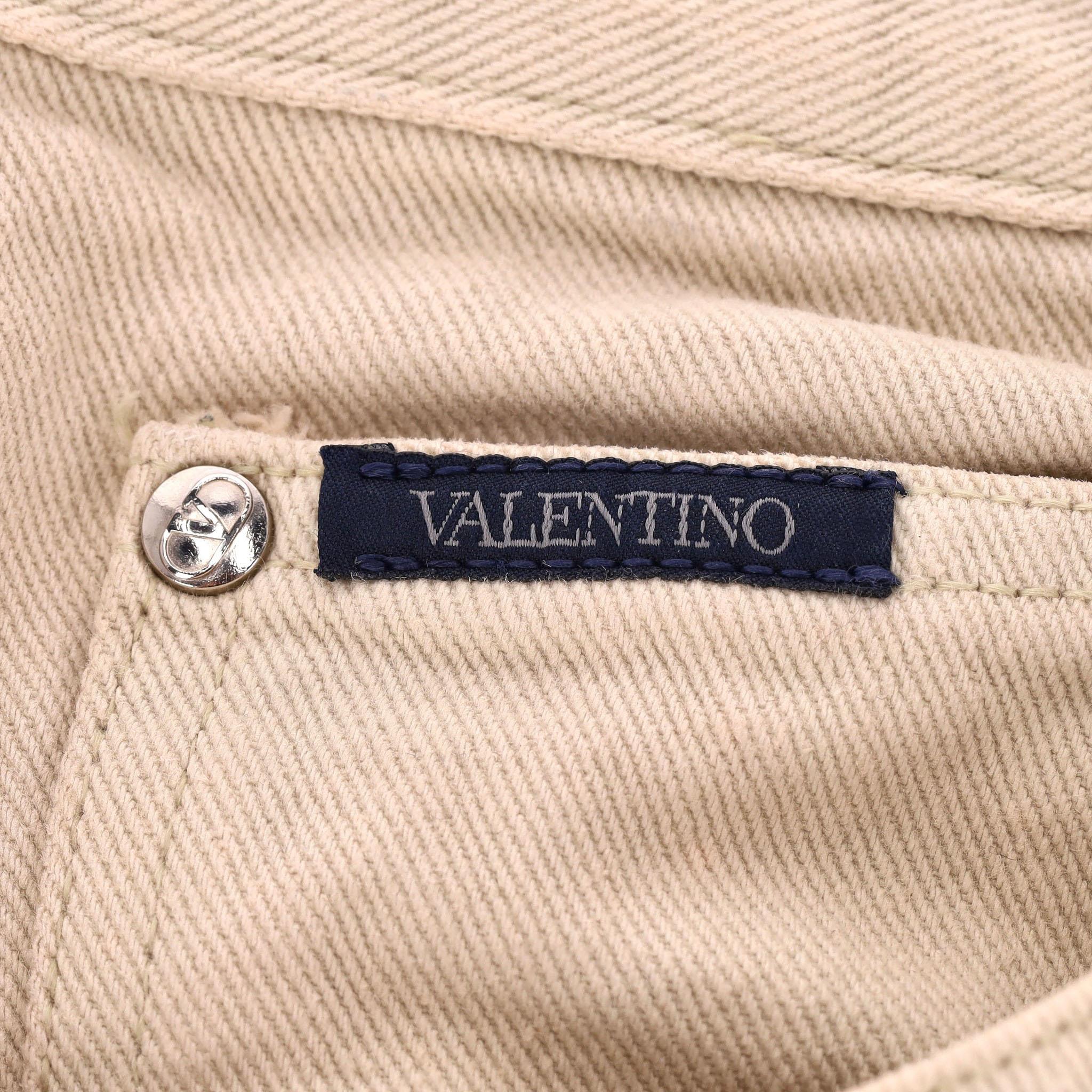 Jeans en coton Valentino en vente 2