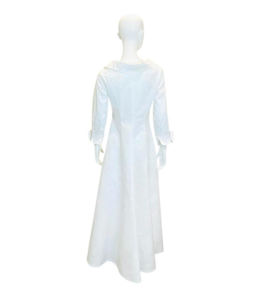 Valentino Cotton Shirt Dress In Excellent Condition For Sale In London, GB