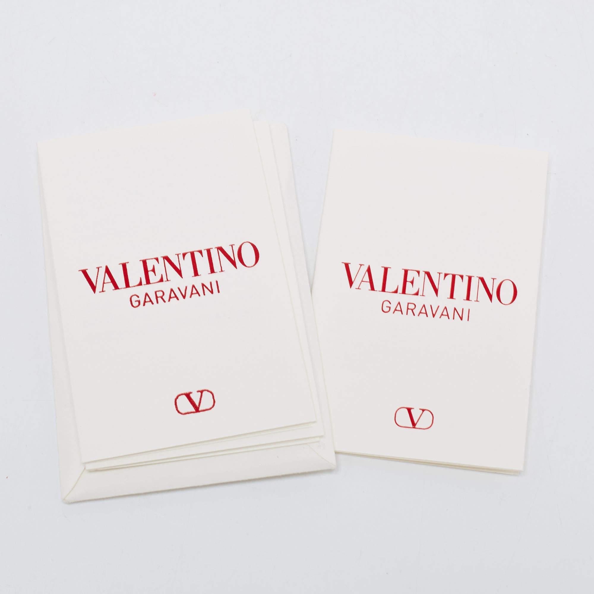 Valentino Cream Leather Roman Stud Mules Size 40 1