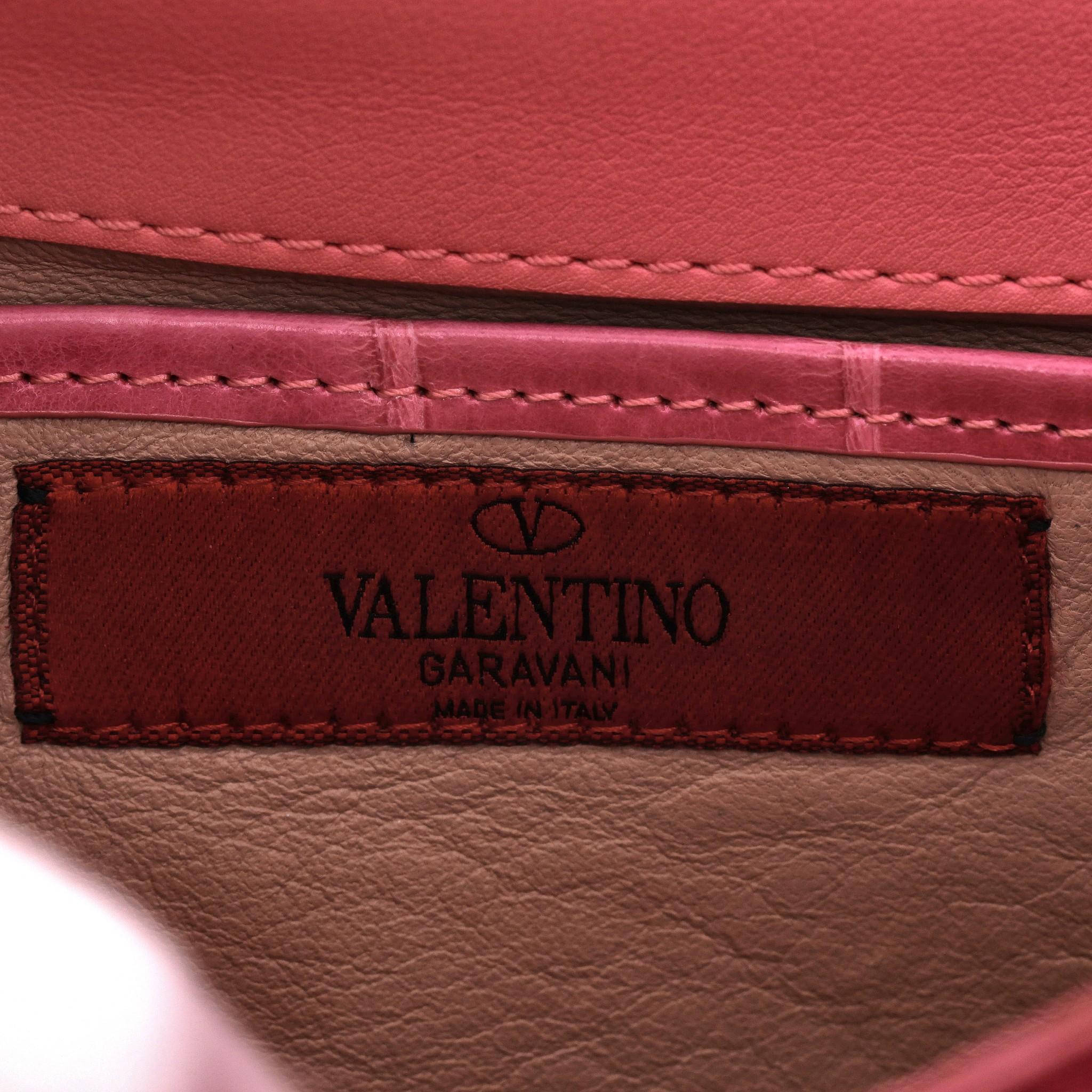 Valentino Crocodile Skin Va Va Voom Bag For Sale 4