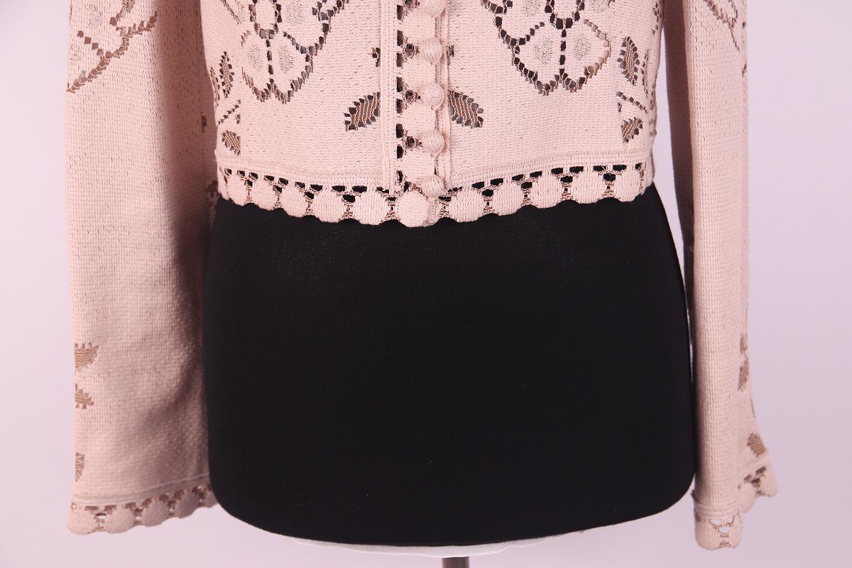 Giacca in pizzo crop di Valentino in vendita 5