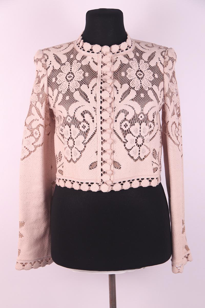 Donna Giacca in pizzo crop di Valentino in vendita