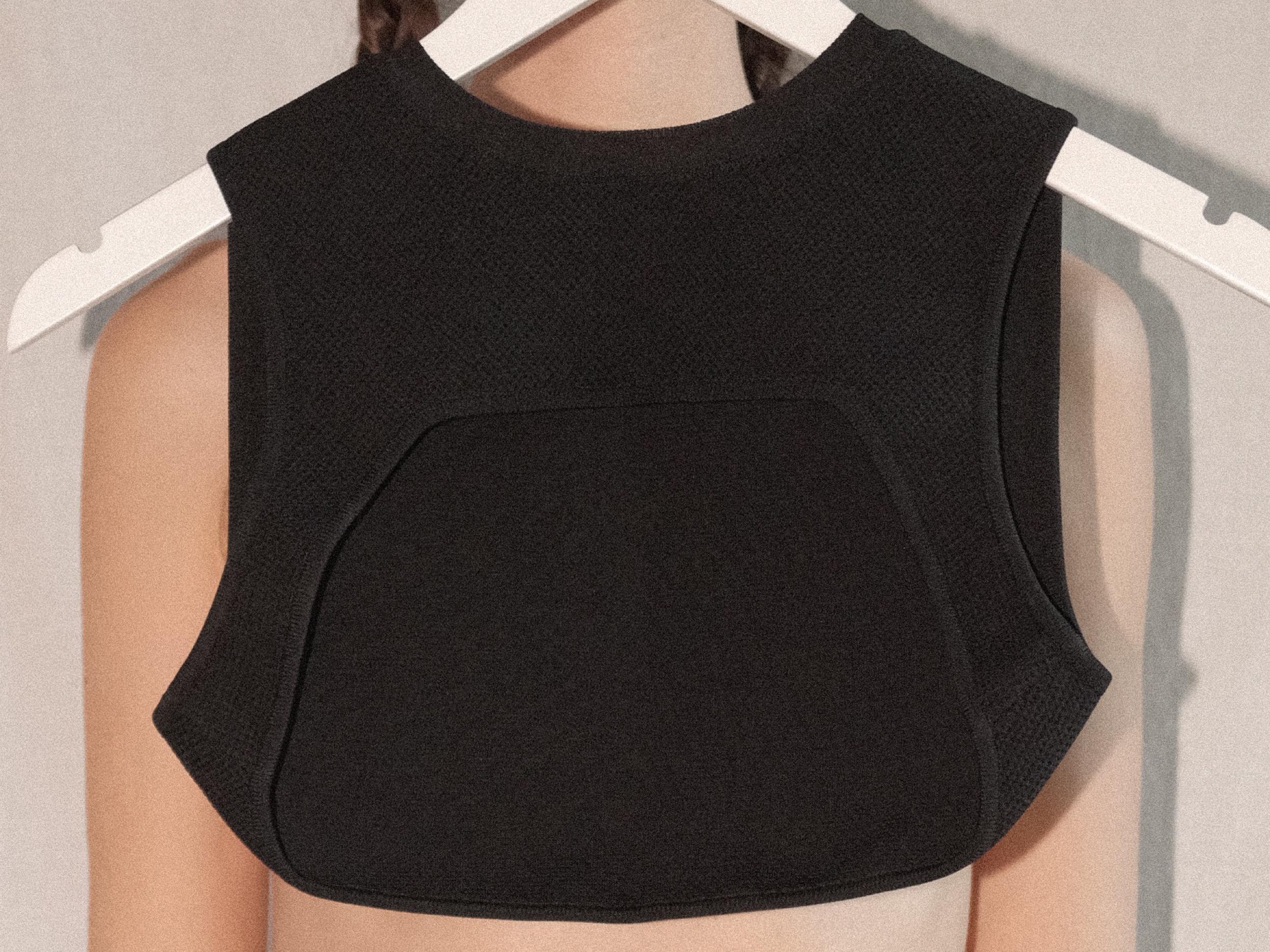 Valentino Crop Top Collar Harness Layering Piece Size Small 2000's  14