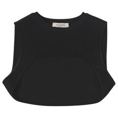 Valentino Crop Top Collar Harness Layering Piece Size Small 2000's