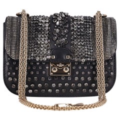 Valentino - Sac Glam Lock orné de cristaux