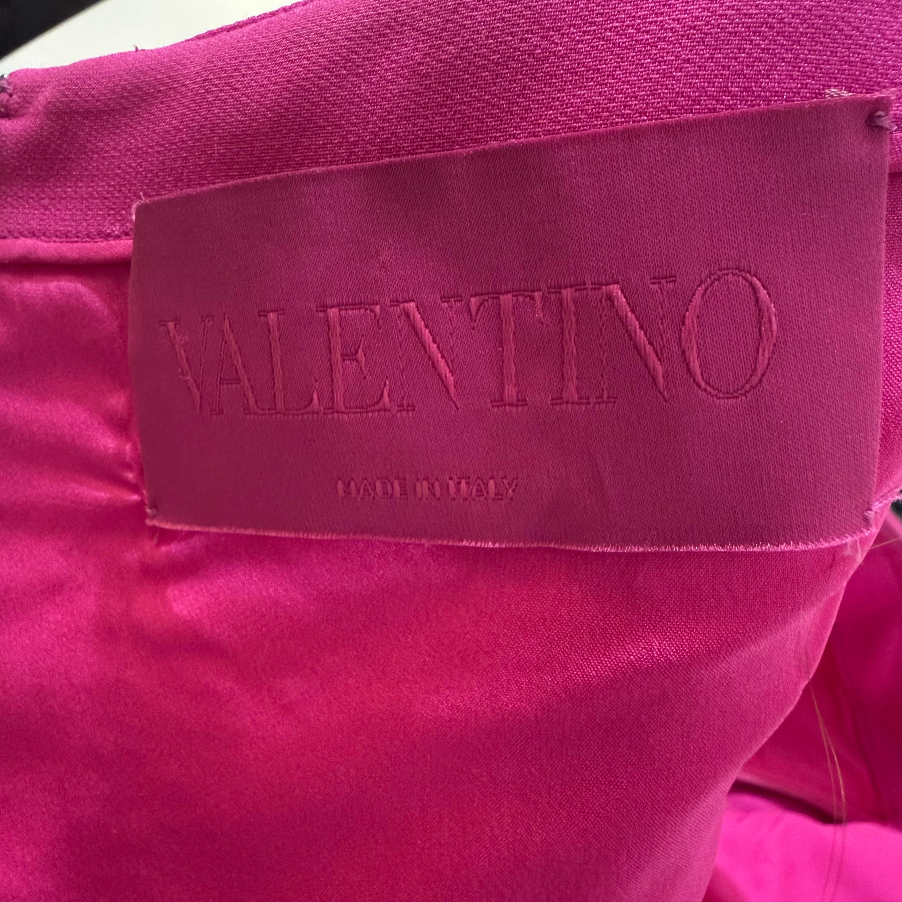 Chemisier en laine et soie Valentino Taille IT 38 en vente 2