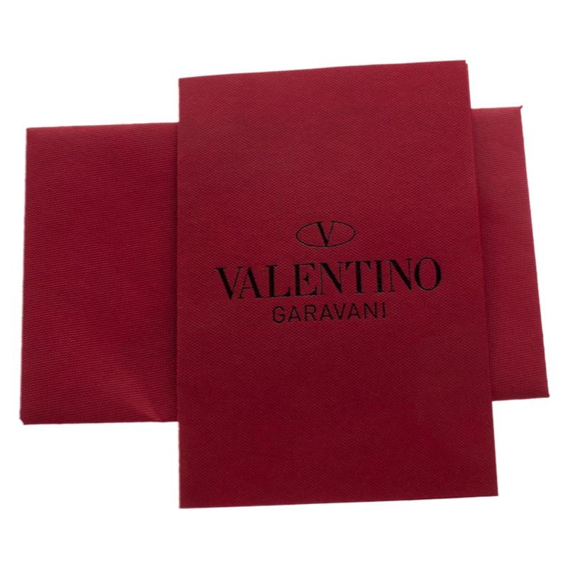 Valentino Dark Beige Leather Bow Top Handle Bag 9